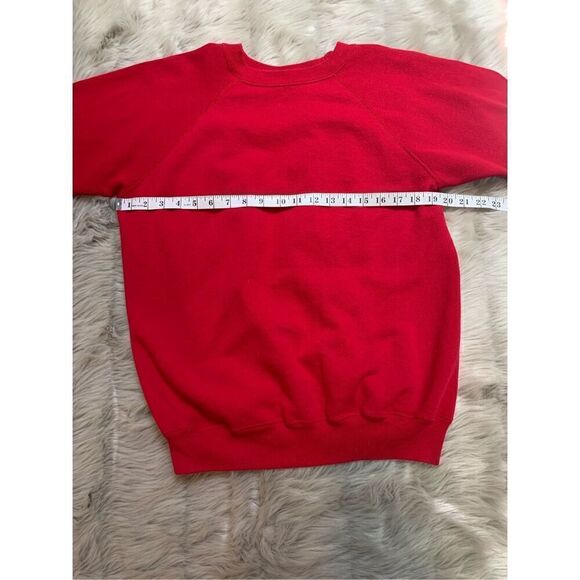 Hanes Sport Red Crewneck Sweatshirt Large - Picture 5 of 5